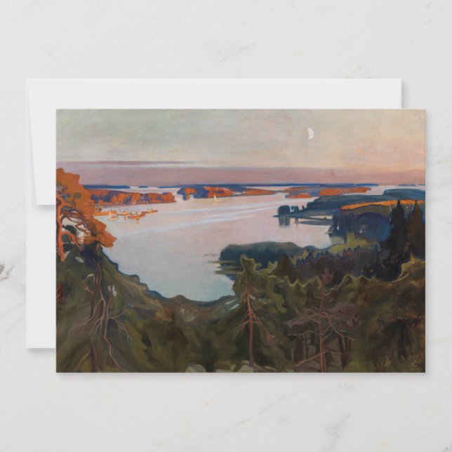 Convites Albert Edelsense - Vista sobre Haikko (Frente)