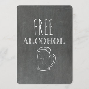 Convites Álcool Livre PADRINHO DE CASAMENTO A melhor pr