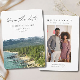 Convites Aldeia Incline de Casamento do Lago Tahoe Salve a