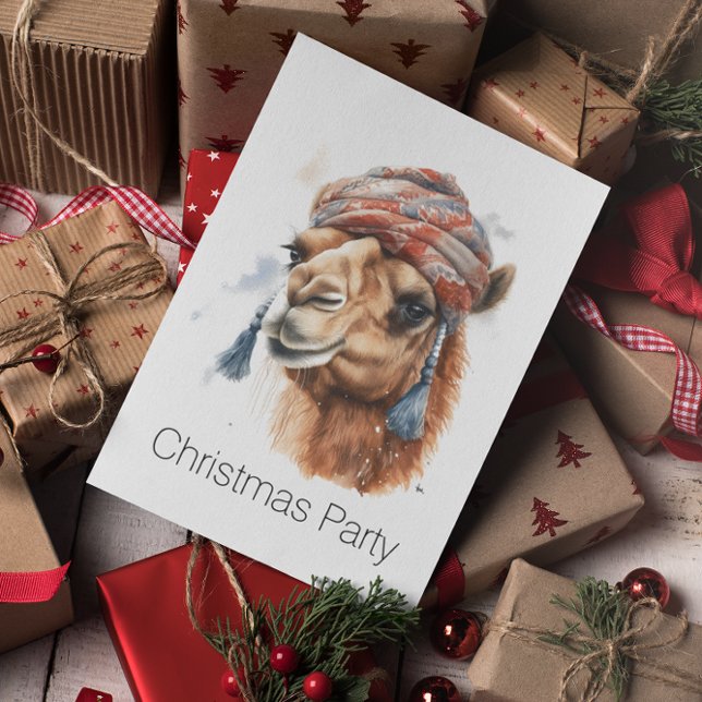 Convites Alegria de Natal do Deserto, personalizada (Criador carregado)