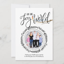 Convites ALEGRIA PARA O MUNDO FOTO Robin Natalino Festivo M