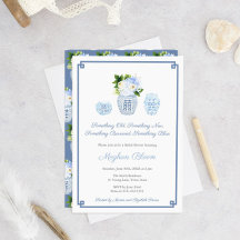 Algo Antigo Novo Chá de panela Azul Emprestado