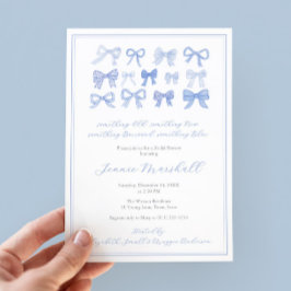 Convites Algo antigo novo Chá de panela de Arcos Azuis Embu