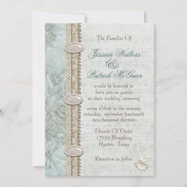 Convites Algo Azul (Frente)