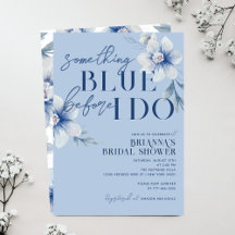 Algo Azul Antes de Eu Fazer Flor Azul Nupcial