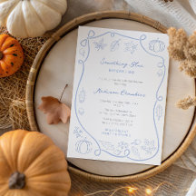 Algo Azul Antes Que Eu Faça Chá de panela