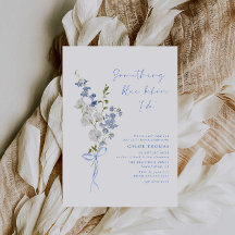 Algo Buquê de flor selvagem azul