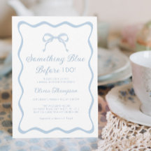 Algo Chá de panela Azul