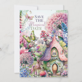 Convites Algodão de fada Festa de aniversário mágica