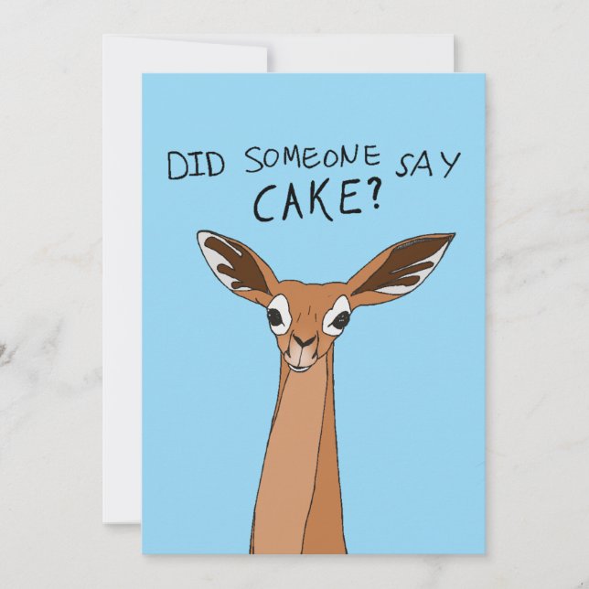 Convites Alguém Disse Bolo? (Frente)