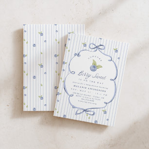 Convites Alguém Muito Doce Chuveirinho de Bebê Azul