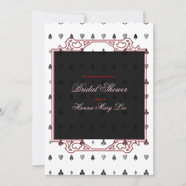 Convites Alice no chá de panela do país das maravilhas (Frente)