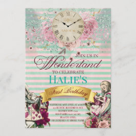 Convites Alice no País das Maravilhas