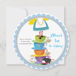 Convites Alice no País das Maravilhas