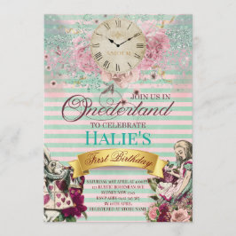 Convites Alice no País das Maravilhas