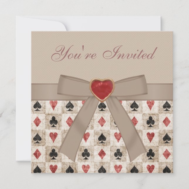 Convites Alice no tea party louco do Hatter do país das (Frente)