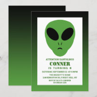 Alienígena Moderna Qualquer Aniversário