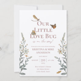 Convites All in One Little Love Bug Baby Shower Invitation