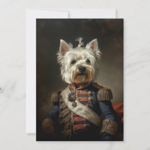 Convites Almirante West Highland Terrier