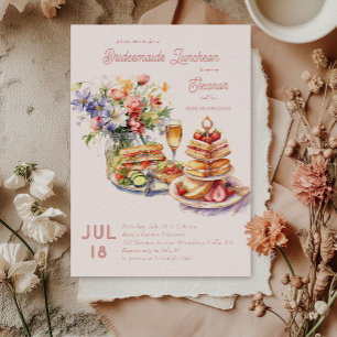 Convites Almoço Feminino Vinho Flores Jantar das Damas de H