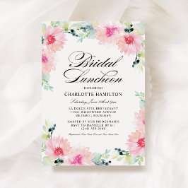 Convites Almofada Bridal, Cor Flórida Rosa Elegante