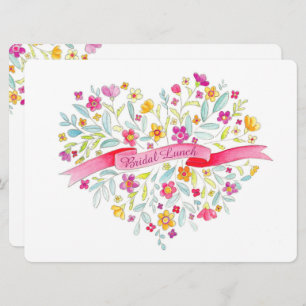 Convites Almofada de Buquê de flor cardíaca