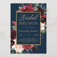 Almofada floral de bronze floral com marinho de Bo