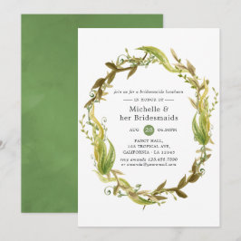 Convites Almofada Náutica De Algas Marinhas