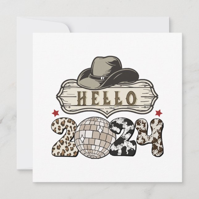 Convites Alô 2024 Western (Frente)