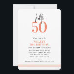 Convites Alô DIVERTIDO 50 cor de laranja-festa de aniversár<br><div class="desc">por kat massard / WWW.SIMPLYSWEETPAPERIE.COM Adorem o design,  mas gostariam de ver algumas mudanças - outro esquema de cores,  produto,  adicionar uma fotografia ou adaptar para uma ocasião diferente - sem preocupações,  simplesmente contactem-me,  kat@simplysweetPAPERIE.com Tenho o prazer de ajudar!</div>