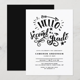 Convites Alô Segundo Grau   Graduação do primeiro grau e