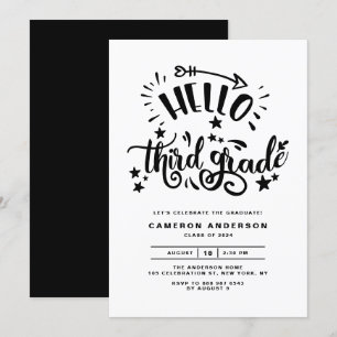 Convites Alô Terceiro Grau   Graduação do segundo grau e