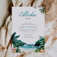 Aloha Baby Hawaiian Chá de fraldas