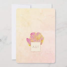 Convites Aloha Watercolor Floral