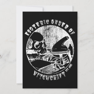 Convites Alquimista de Bruxaria com Ordem Mágica