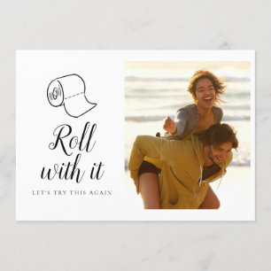 Convites Alteração da Data Adiada - Foto de Evento Cancelad