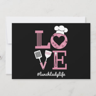 Convites Ama a Vida de Senhora do Almoço Presentes Divertid