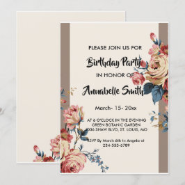 Convites amado Aniversário