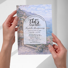Convites Amalfi Italian Themed Bridal Shower