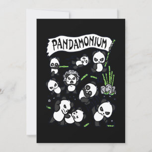 Convites Amante de Panda   Mantenha a Calma e Ame Panda