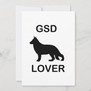 Convites Amante do GSD
