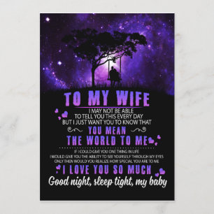 Convites Amantes de Esposa   Para Minha Esposa Eu Te Amo Ta