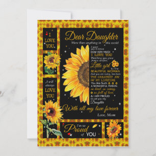 Convites Amantes de Filhas   Para Minha Filha Amor Mamãe