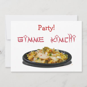 Convites Amantes de Kimchi