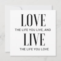 Ame A Vida Que Você Vive E Vive A Vida Que Você Am