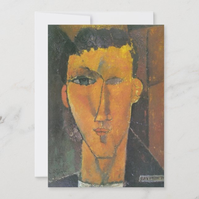 Convites Amedeo Modigliani - Raymond Radiguet (Frente)