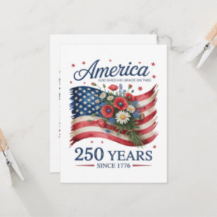 Convites América 250 Anos de Liberdade 1776 2026