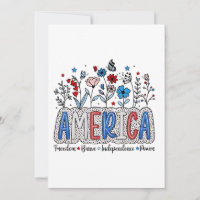América Liberdade Corajosa independência Poder 4 d