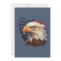 American Flag Bald Eagle