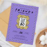 Convites AMIGOS™ | A que tem o aniversário de 30 anos<br><div class="desc">Celebre seu aniversário de 30 anos de marco com este convite temático dos AMIGOS, inspirado no site icônico. Personalize-o com os detalhes do seu partido para criar um convite memorável que encantará os fãs do programa. Ideal para aqueles que querem adicionar um toque de nostalgia dos anos 90 ao seu...</div>